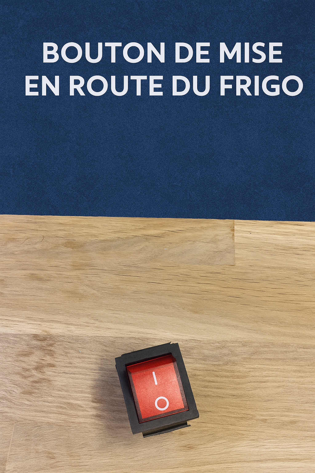 Bouton réfrigérateur